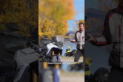 Dieses Gadget darf auf einer Reiseenduro nicht fehlen ! #suzuki #suzukiisleiwand