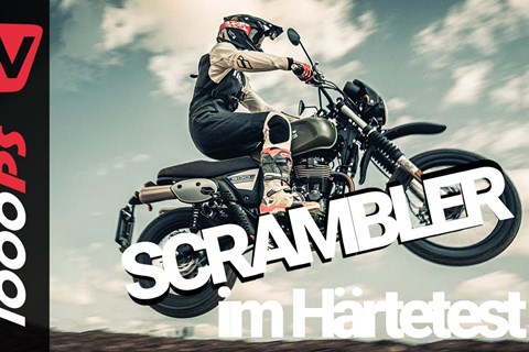 Günstige 500er Scrambler mit echten Enduro-Genen in Action - SWM Six Days 500 Test