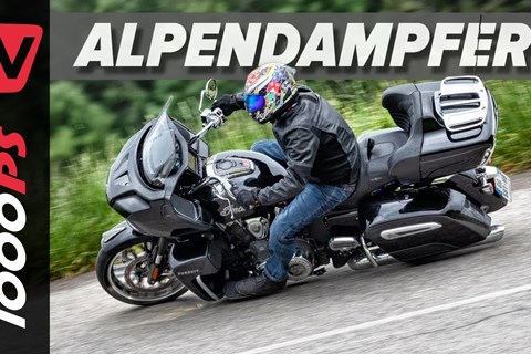 Indian Pursuit im ersten Test 2022 - kann der Reisedampfer auch französische Alpen?