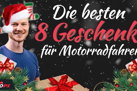 Die besten Geschenke für Motorradfahrer - 8 Tipps die Zweirad-Freude bringen