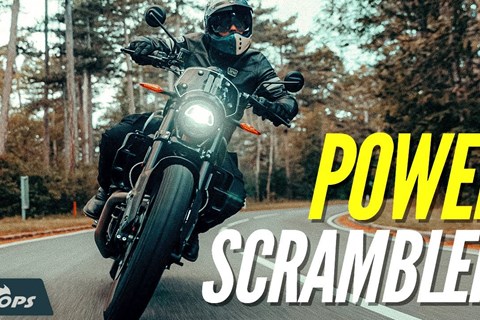 Indian FTR Rally Test 2023  - endlich wieder ein echter Power-Scrambler!