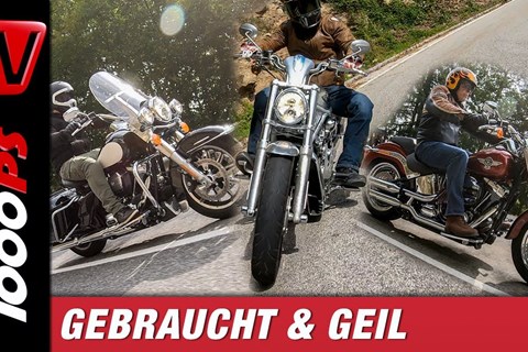 Harley-Davidson Gebrauchtbike Test 2020 - Fat Boy, Road King, V-Rod