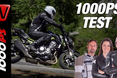 Kawasaki Z900 2018 Test - Auch in den Bergen richtig gut?