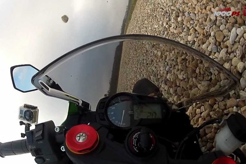 Kawasaki ZX-636R Crash