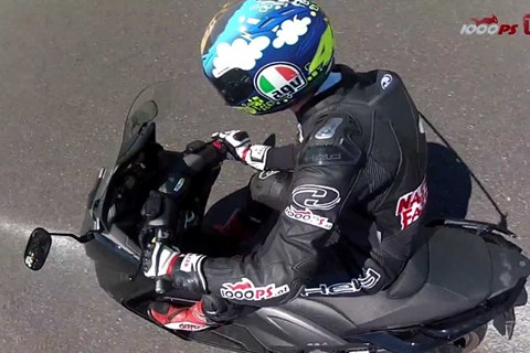 Yamaha T-Max 2012 - Onboard Racetrack