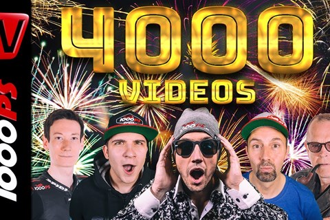 4.000 Motorradvideos! Unsere Meilensteine in einem Video. Best of 1000PS