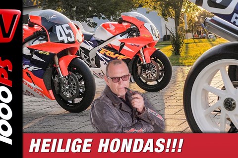 Unglaublicher Fund! - Honda V4 Racing - RC 30, RC 45, RC 15 - Mensch und Maschine