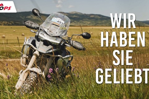 Eine ECHTE Big-ENDURO mit 21-Zoll! Triumph Tiger 1200 Rally Pro bei der Bosnia Rally