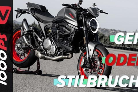 Ducati Monster 2021 - alles anders! Wo ist das Gitterrohr?