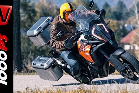 KTM 1290 Super Adventure S mit GIVI Trekker Dolomiti Koffersystem