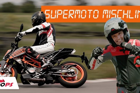 Supermoto Mischling! KTM Duke 125 Bestzeit auf der 1000PS Teststrecke