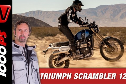 Triumph Scrambler 1200 XC / XE – die ersten echten Retro-Offroader!