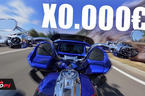 Motovlog am Luxusdampfer! Wie fährt sich die Harley CVO Road Glide auf der engen Küstenstraße?