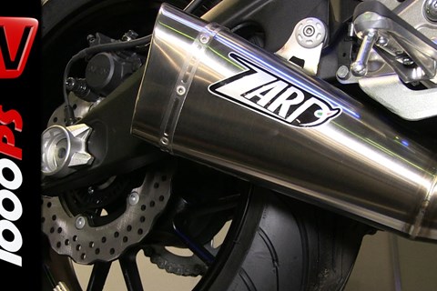 Zard Auspuff auf MT-07 Soundcheck | Motorräder Dortmund 2015
