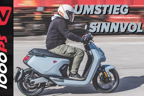 Niu MQi GT 2021 Test - 70 km/h Elektroroller für die Stadt