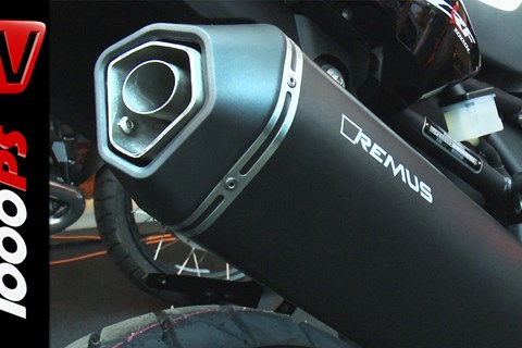 Remus Honda Africa Twin - Neuer Auspuff 2016