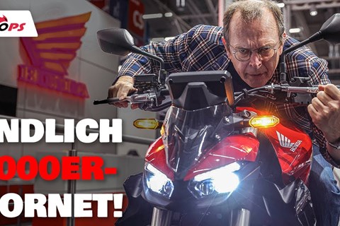 Die neue Honda CB1000 Hornet 2024 - mächtige Nackte!