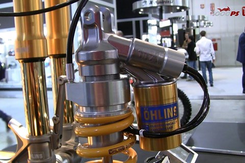 Öhlins Multistrada Elektronisches Fahrwerk von der Eicma 2012