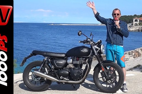 Triumph Street Twin 2016 | Auf Losinj | Cevapcici