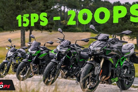 Was steckt hinter dem Z-Erfolg? Alle Kawasaki Z-Modelle 2023 von 15 bis 200 PS im Überblick