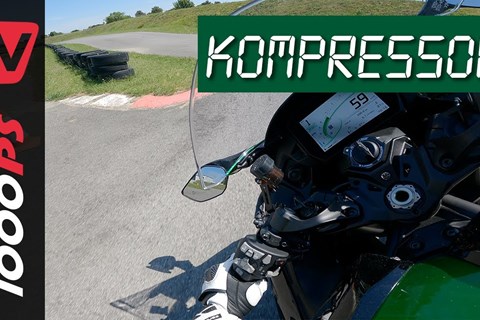 200PS wirklich nutzbar ? Kawasaki Ninja H2 SX SE Bestzeit auf der 1000PS Teststrecke