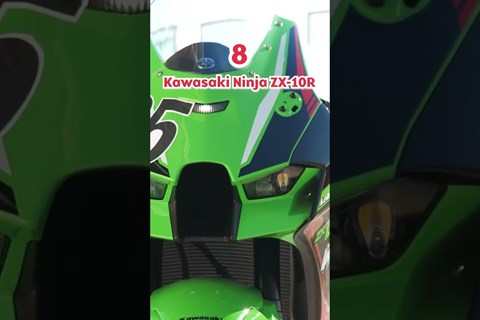 Unsere TOP 10 Supersport Bikes 2023 ! #shorts