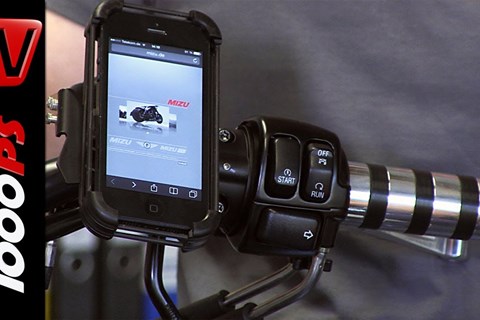 RST Handyhalterung iPhone 4, 4S für Harley Davidson und Dyna Modelle