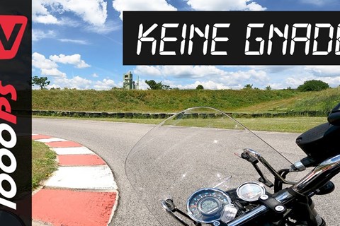 Auch der günstige Softchopper muss ran- Royal Enfield Meteor 350 Bestzeit auf der 1000PS Teststrecke