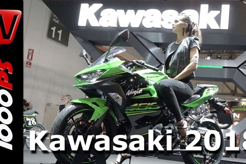 Kawasaki Motorcycles 2018 - Ninja 400, Z900RS Cafe, Ninja H2 SX