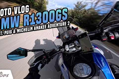 BMW R1300GS voll aufgerüstet: Puig-Zubehör und neuer Michelin-Reifen im Test