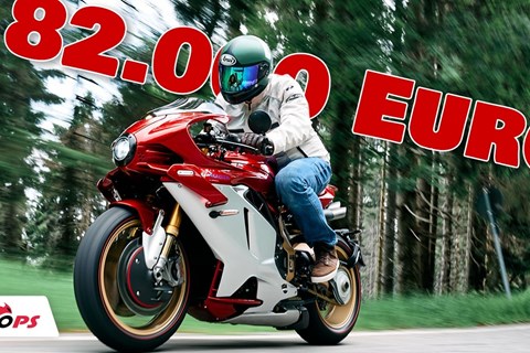Stürzen verboten! MV Agusta Superveloce 1000 Serie Oro Exklusiv-Test!