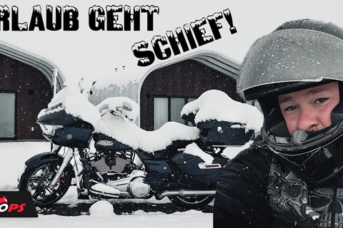Harley im Tiefschnee! Mit der Road Glide auf Abenteuer-Reise durch Colorado