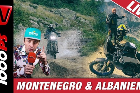 4000 km! Yamaha Tenere 700 in Montenegro und Albanien - Test und Erfahrungen mit Bike on Tour