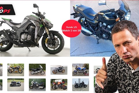 Welches Nakedbike von früher ist seine Nr. 1 - 32 Eisen im Vergleich