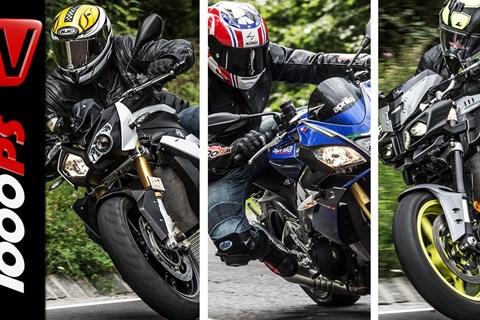 Power Naked Bike Vergleich | S 1000 R vs. MT 10 vs. Tuono V4 1100