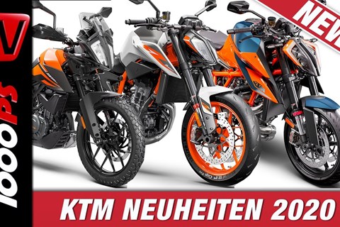 KTM Motorrad Neuheiten 2020 - 390 Adventure, 890 Duke R, 1290 Super Duke R!