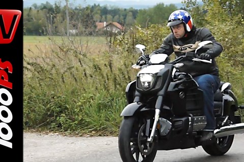 Honda Gold Wing F6C Testvideo 2014 | Sechszylinder-Boxer