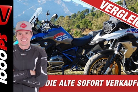 BMW R 1250 GS vs. R 1200 GS - Vergleich - Musst Du die alte sofort verkaufen?