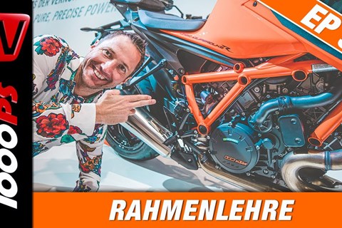 Der Rahmen am Motorrad - Motorradtechnik im Detail erklärt