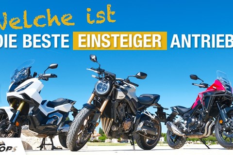 Motorrad-Einstieg leicht gemacht: Welcher Honda-Antrieb passt zu dir?