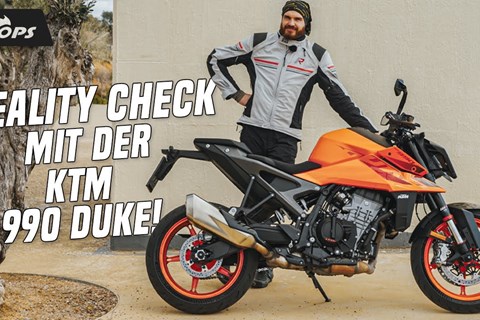 Ein beinahe perfektes Motorrad mit üblem Beigeschmack - KTM 990 Duke Test im Alltag & Winkelwerk