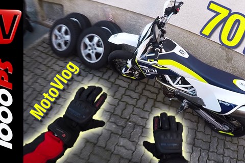 Husqvarna 701 Supermoto Test | K.OTs Motovlog - 60FPS