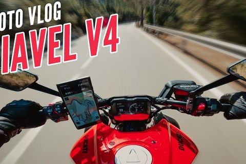 Im Winkelwerk unterschätzt! Ducati Diavel V4 2023 MotoVlog