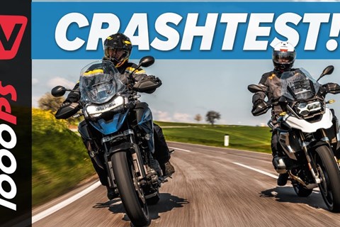 BMW R 1250 GS im Vergleich mit der neuen Triumph Tiger 1200 GT Pro 2022 - Reiseenduro Vergleichstest