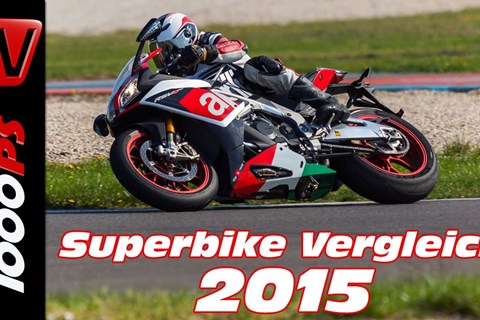 Aprilia RSV4 RF Test 2015 - 1000cc Vergleich | Bestes Superbike?