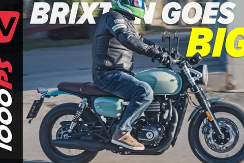 Das neue Brixton-Topmodell Cromwell 1200 - schon gefahren!
