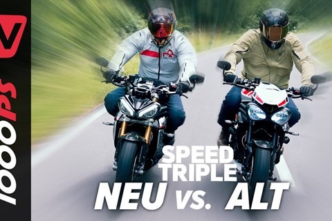 Klare Angelegenheit? Neue Triumph Speed Triple 2021 vs 2020