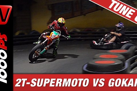 2 Takt Supermoto vs. GoKart - Driftbattle 3/3 - SuMo Drift - 2Takt