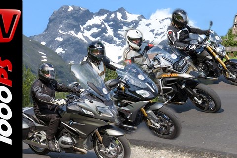 BMW Boxer Vergleich Alpen | R 1200 R, R 1200 RS, R 1200 RT, GS Adventure