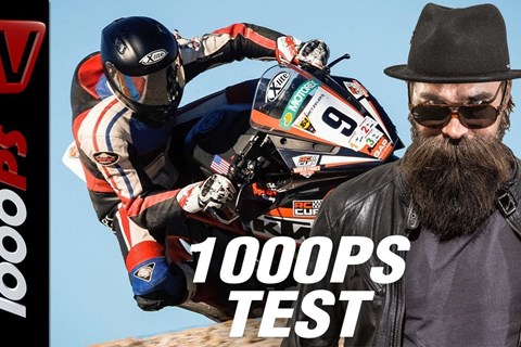 1000PS Betriebsausflug - 1000PS testet den X-803 in Almeria - auch im Sturz